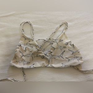 Shark bikini top